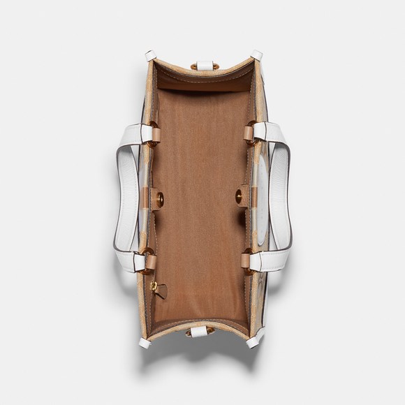 NWT Coach Outlet Dempsey Carryall In Signature Jacquard - Picture 4 of 5